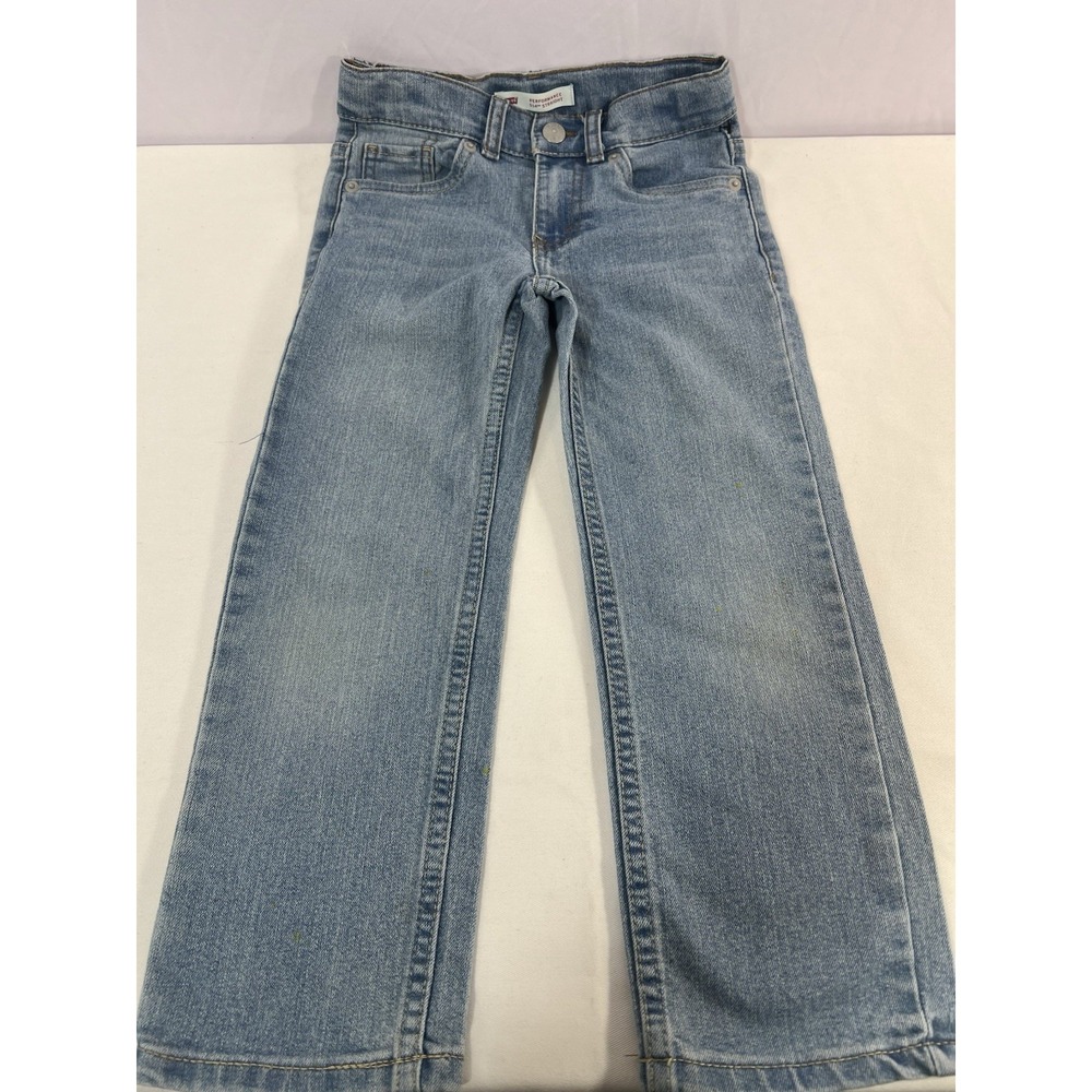 Levis 514 Jeans Boy's Size 5 Blue Straight‎ Slim Fit Classic Blend Denim